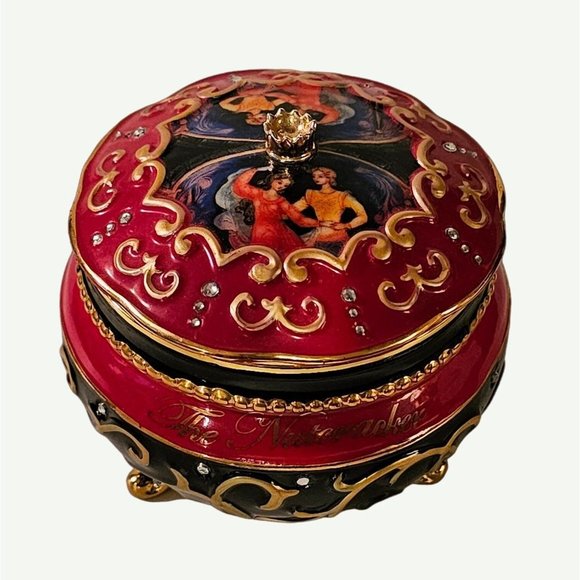 Bradford Exchange Clara and The Nutcracker Dance of Sugar Plum Fairy Music Box - Picture 3 of 12